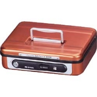 IRIS  ASB-080-O ＩＲＩＳ　アルミセ－フティボックス　２７０×２２０×８０　オレンジ