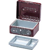 IRIS  SBX-20-R ＩＲＩＳ　手提げ金庫　セイフティボックス　１９６×１５６×８５　レッド