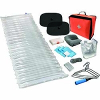 （株）山善 YCSB-10 山善　防災セット　車載用車中泊セット　（防災グッズ１０点セット）コンパクトカー用