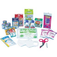 （株）三和製作所 400-524 ｓａｎｗａ　防災用救急箱セット　１０人用