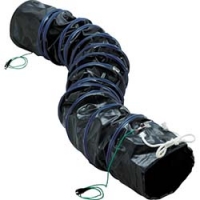 日本中山 TRUSCO  RFA-200 ＴＲＵＳＣＯ　フレキシブルダクト　帯電防止タイプ　アース付　Φ２００Ｘ長さ５ｍ