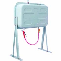 日本 DAIHEN  HT95NVG ダイケン　屋外用ホームタンク　９５型　スチール製　壁寄せスライドタイプ　小出しガン・ホース付き