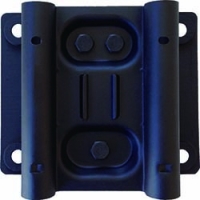 日本中山 TRUSCO  TFLH-45W-WPBK ＴＲＵＳＣＯ　全閉式工場扇ルフトハーフェン壁掛タイプ用　壁取付金具　ブラック