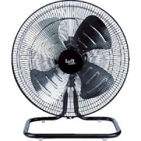 日本中山 TRUSCO  TFLHA-45A-BK ＴＲＵＳＣＯ　全閉式工場扇ルフトハーフェン据え置きタイプ　アルミハネ　ブラック