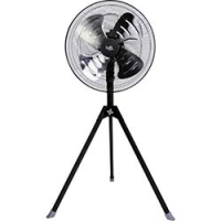 日本中山 TRUSCO  TFLHA-45S-BK ＴＲＵＳＣＯ　全閉式工場扇ルフトハーフェンスタンドタイプ　アルミハネ　ブラック