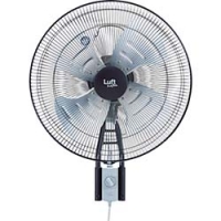 日本中山 TRUSCO  TFLHA-45W-BK ＴＲＵＳＣＯ　全閉式工場扇ルフトハーフェン壁掛タイプ　アルミハネ　ブラック