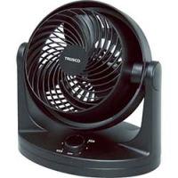 日本中山 TRUSCO  TSC-BK ＴＲＵＳＣＯ　静音サーキュレーター　ブラック