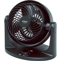 IRIS  ENC-20-BK ＩＲＩＳ　静音サーキュレーター　ブラック