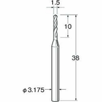 日進工具（株） 04-00200-00820 ＮＳ　無限ミニチュアドリル　ＭＤＲ－Ｒ　φ０．８２