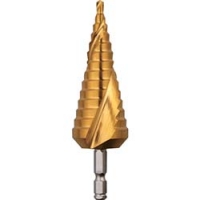 日本中山 TRUSCO  TSDSC30 ＴＲＵＳＣＯ　六角軸ステップドリル　２枚刃チタンコーティング　４～３０ｍｍ