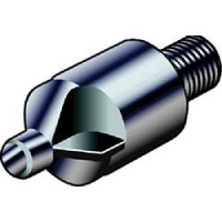 サンドビック（株）コロマントカンパニー 452.C1-0632-100T-C（CD10） サンドビック　コロドリル４５２　ＰＣＤ面取り穴ドリル　ＣＤ１０