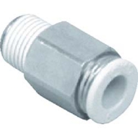 ＣＫＤ（株） GWS6-10 ＣＫＤ　ニュージョイント　ストレートタイプ　適合チューブ外径：６ｍｍ　接続口径Ｒ３／８