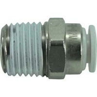 日本千代田 CHIYODA F6-02MW チヨダ　ファイブメイルコネクタ　Ｗ（白）６ｍｍ・Ｒ１／４