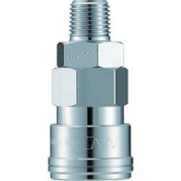 日本長堀工業 NAC   CAL22SM ナック　クイックカップリング　ＡＬ２０型　鋼鉄製　メネジ取付用