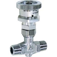 アソー（株） CS-8033 ＡＳＯＨ　チッコロ　外×外ネジ型　パネル＋ロック＋開度指示　ＰＴ３／８