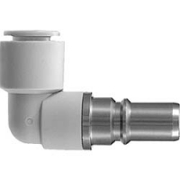 ＳＭＣ（株） KK6P-12L ＳＭＣ　Ｓカプラープラグワンタッチ管継手付エルボタイプ