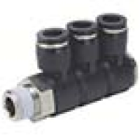 （株）日本ピスコ PHT4-03 ピスコ　チューブフィッティング　トリプルユニバーサルエルボ