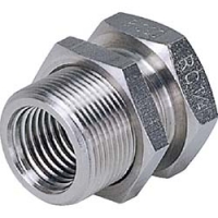 （株）日本ピスコ NSMFF04 ピスコ　ＳＵＳ３１６締付継手　隔壁ソケット