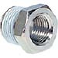 日本千代田 CHIYODA B-1F-2M-N チヨダ　ブッシュ　メッキ付　Ｒｃ１／８・Ｒ１／４