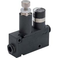 （株）日本ピスコ RVUM6-6 ピスコ　レギュレータゲージ付ユニオン