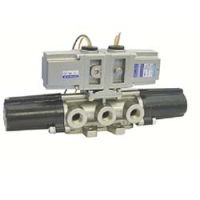 日本精器（株） BN-7M47C-20-F-24 日本精器　４方向電磁弁　２０Ａ　ＤＣ２４Ｖ　７Ｍシリーズ３ポジション