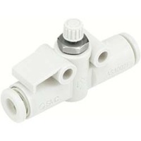 ＳＭＣ（株） AS1002F-04 ＳＭＣ　ワンタッチ管継手スピードコントローラ（インラインタイプ）