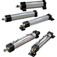 ＣＫＤ（株） JSC3-V-FA-50B-350-3 ＣＫＤ　ブレーキ付シリンダ（セルトップシリンダ）ブレーキ用バルブ付支持金具アリ