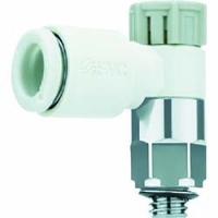 ＳＭＣ（株） 10-AS1201F-M5-04A ＳＭＣ　クリーンシリーズ　プッシュロック式ワンタッチ管継手付スピードコントローラ