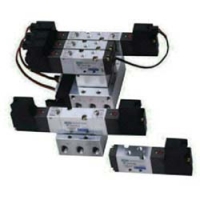 日本精器（株） BN-7G43B-N-D-E-200 日本精器　４方向電磁弁　ＤＩＮコネクタ式　ＡＣ２００Ｖベース配管型