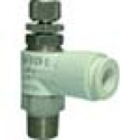 日本千代田 CHIYODA FS4R-01SCW-O チヨダ　ファイブＳＵＳスピードコントローラα白メーターアウト４ｍｍ・Ｒ１／８