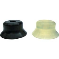 （株）妙徳 PFG-30-N ＣＯＮＶＵＭ　吸着パッド　平型トメネジ取付　Φ３０　ニトリルゴム　黒色