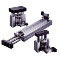 日本精器（株） BN-6A03-32-75 日本精器　ツインガイドシリンダ　３２×７５ストッパタイプすべり軸受