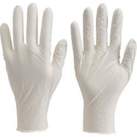 日本中山 TRUSCO  TGL-746NM ＴＲＵＳＣＯ　使い捨て極薄手袋ニトリル製粉無しＭホワイト　（１００枚入）