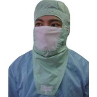 （株）ブラストン BSC-30002-G-F ブラストン　マスク（ガード付）　緑　フリー　（１枚入）