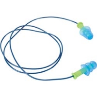 日本中山 TRUSCO  TEK-25H ＴＲＵＳＣＯ　耳栓　コード付　３段フランジ金属入りタイプ　２５ｄＢ