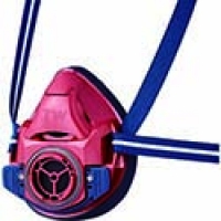 （株）重松製作所 TW01SC-RD-M シゲマツ　防じん・防毒マスク　ＴＷ０１ＳＣ　レッド　Ｍ