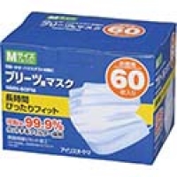 IRIS  NMN-60PM ＩＲＩＳ　プリーツ型マスク　ＮＭＮ－６０ＰＭ