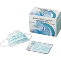 日本亚速旺 ASONE   1-7716-01 ＡＳ　３ｐｌｙマスク　９５１９１白　Ｌ　　（５０枚入）