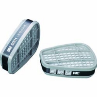 美国 3M  安全衛生製品事業部 6001 ３Ｍ　有機ガス用吸収缶　６００１　２個入り