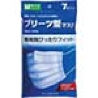 IRIS  BMN-7PM ＩＲＩＳ　プリーツ型マスク　ＢＭＮ－７ＰＭ　（７枚）