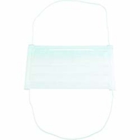 日本绿安全 MIDORI F230 ミドリ安全　メガネの曇りにくいマスク　ミドリクリーンマスク　Ｆ２３０　頭掛けタイプ　２ｐｌｙ　１００枚入