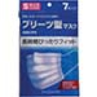 IRIS  SMN-7PS ＩＲＩＳ　プリーツ型マスク（７Ｐ個包装なしＳサイズ）　ＳＭＮ－７ＰＳ　（７枚