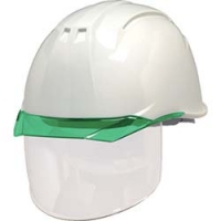 G KP ＤＩＣ　ＡＰ１１－ＣＳ型ヘルメット　白／グリーン　ＫＰ付