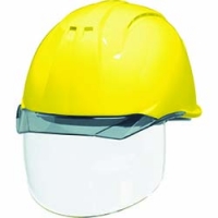 S ＤＩＣ　透明バイザーヘルメット（シールド面付）　ＡＰ１１ＥＶＯ－ＣＳＷ　ＫＰ　黄色／スモーク
