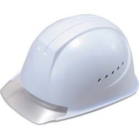 （株）谷沢製作所 1610JZVV1W3 タニザワ　エアライト搭載ヘルメット通気孔付き（ＰＣ製・透明ひさし型）