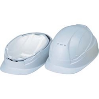 （株）トーヨーセフティー NO.105-WH トーヨーセフティ　ＴＯＹＯ　作業用防災用折りたたみヘルメットＢＬＯＯＭ３　ＭＯＶＯ　白