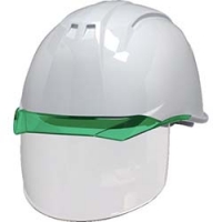 G KP ＤＩＣ　ＡＡ１１－ＣＳ型ヘルメット　白／グリーン　ＫＰ付