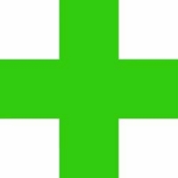 （株）つくし工房 BL-351 つくし　ヘルメット用ステッカー　合図者表示