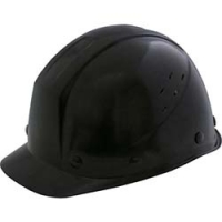 日本绿安全 MIDORI SC-11FVRA-KP-BK ミドリ安全　ＦＲＰ製　通気孔付ヘルメット　ブラック