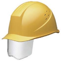 日本绿安全 MIDORI SC-11BVSRA-KP-Y ミドリ安全　スライダー面付ヘルメット通気孔型　イエロー